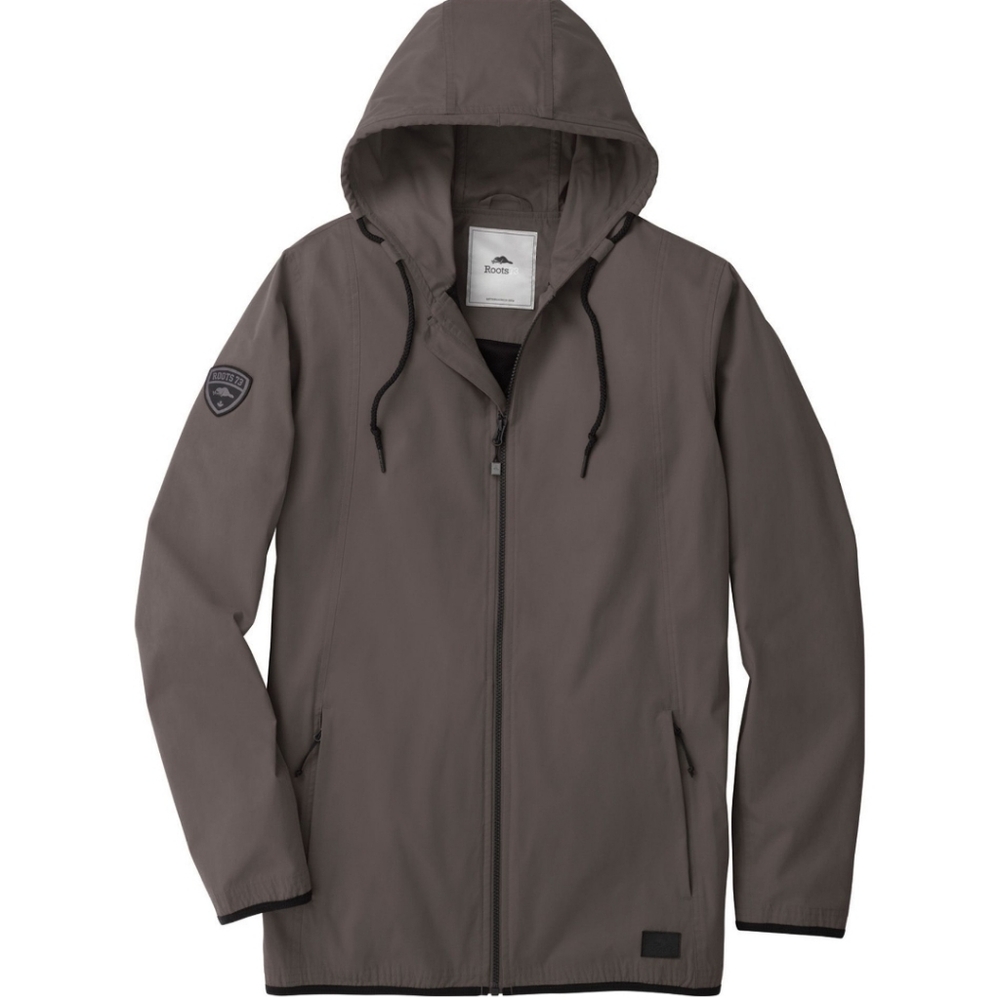 Custom Roots73 Audi Gray Rain Jacket. - Picture 2 of 16